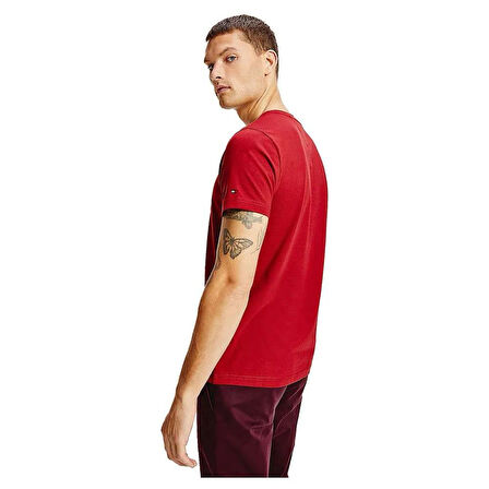 Erkek Baskı Logo Organik Pamuklu Tişört