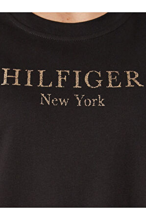 T-shirt Foil Nero Regular Fit