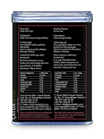 Açlık Otu Çayı 70g