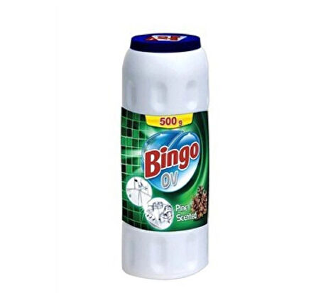 BİNGO OVMA TOZU 500GR ÇAM KOKULU 