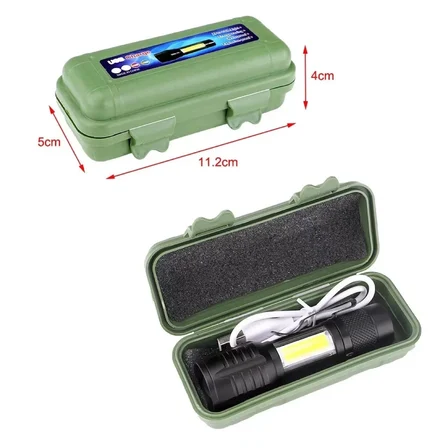 Ws-5454 Cob Led Usb Şarjlı Mini El Feneri