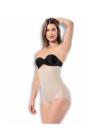 Kadın Yüksek Bel Slip Korse Toparlayıcı Lazer Kesim 2003