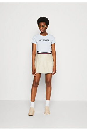 Logo Baskılı Jersey Tişört