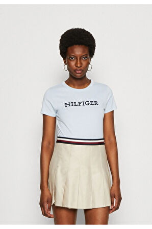 Logo Baskılı Jersey Tişört