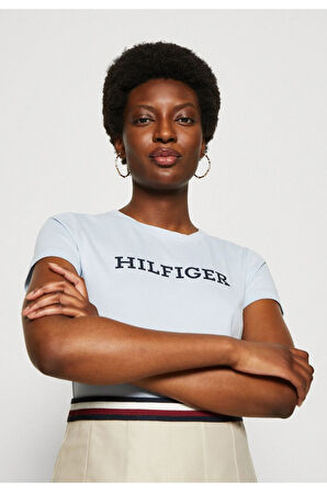 Logo Baskılı Jersey Tişört