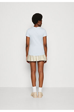 Logo Baskılı Jersey Tişört