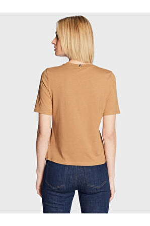 Monogram Kadın T-Shırt Regular Fit
