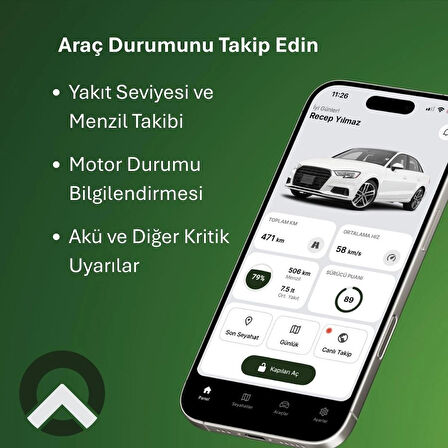 Acep Araç Takip Sistemi (OBD2) + 2 Yıllık Abonelik