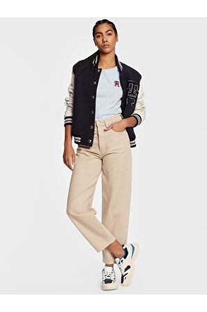 Monogram Kadın T-Shırt Regular Fit
