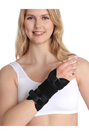 ORT-202 Fileli El Bilek Ateli - Siyah (Çift Taraflı / Unisex)