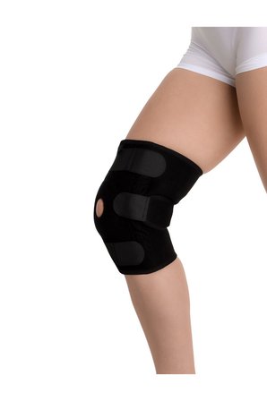 Code: ORT-310 Menteşeli ve Patella Destekli Medikal Dizlik (Neopren - Standart Beden)