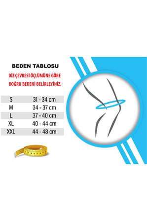 Code: ORT-316 Örme Patella Destekli Medikal Dizlik