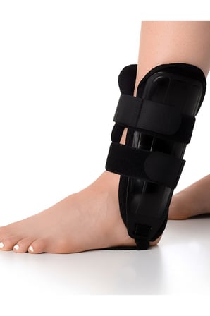 Code: ORT-363-P Havalı Ayak Bilekliği Aircast Plus (Entegre Pom..palı Air-Gel Ateli - Standart Beden)