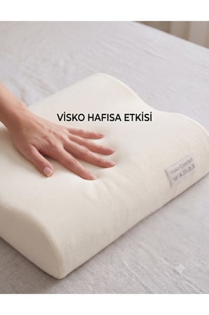 Code: ORT-600 VİSCO BOYUN YASTIĞI 55*37*11*7