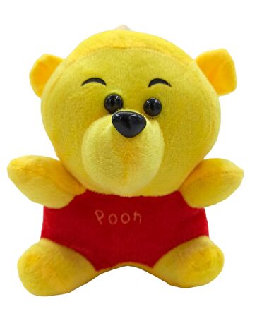 Winnie The Pooh Peluş Figür Sevimli Oturan Pooh Peluş 18cm.