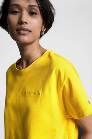 Kadın t-shirt MRDN RLX BRIGHT HILFIGER C-NK SS