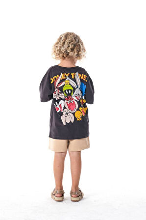 La'ciel Paris Looney Tunus T-shirt ve Şort Takım