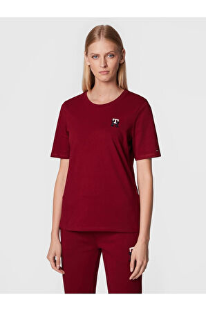 Monogram Kadın T-Shırt Regular Fit