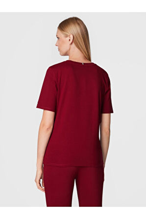 Monogram Kadın T-Shırt Regular Fit