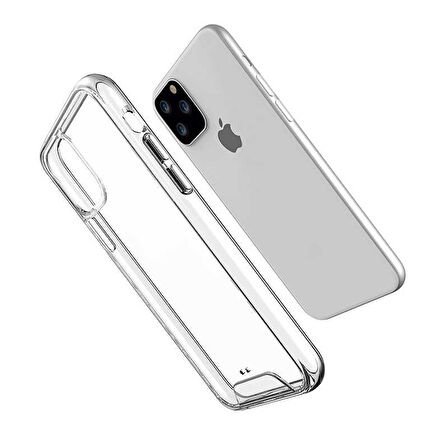 Gpack Apple iPhone 11 Pro Kılıf Gard Nitro Şeffaf Sert Silikon