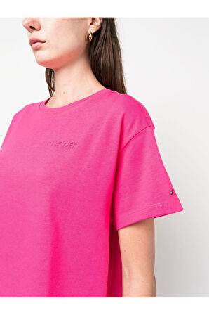 Kadın t-shirt MRDN RLX BRIGHT HILFIGER C-NK SS