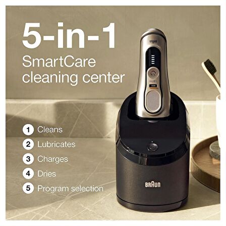 Braun Series 9 Pro 9477cc Islak - Kuru Sakal Kesme Makinesi