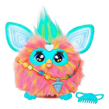 Etkileşimli Sevimli Coral Furby İnteraktif Peluş Oyuncak