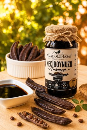 Doğal Keçiboynuzu Pekmezi 480 ML – Harnup Pekmezi