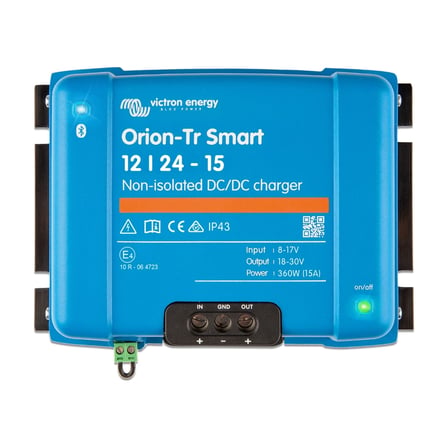 Victron Energy Orion-Tr Smart 12/24-15 DC-DC Akü Şarj Cihazı 360W İzolesiz, Bluetooth (ORI122436140)