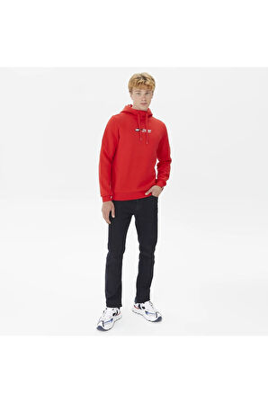 Essentials Regular Fit Kapşomlu Sweatshırt