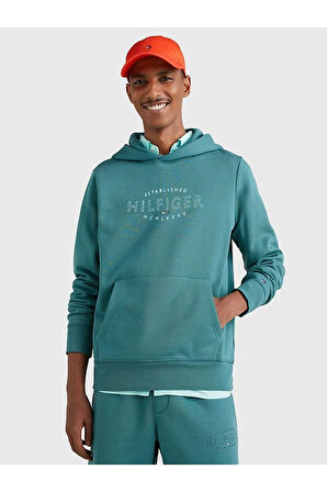 Flex Fleece Logo Kapşomlu Sweatshırt