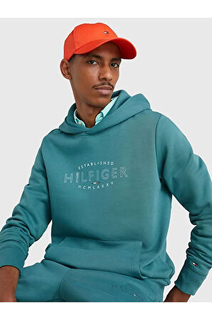 Flex Fleece Logo Kapşomlu Sweatshırt