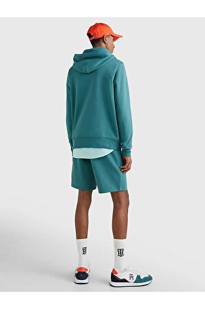 Flex Fleece Logo Kapşomlu Sweatshırt