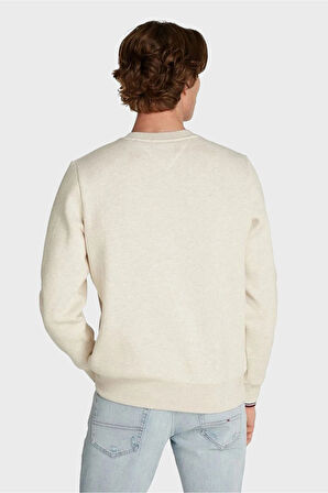 Erkek Marka Logo Uzun Kollu Sweatshirt