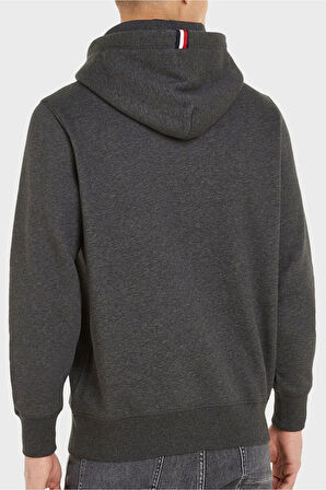 Erkek Regular Fıt Küçük Nakış Logo Sweatshirt