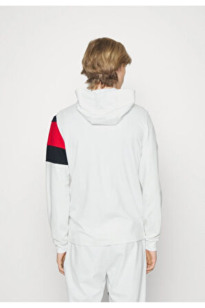 Colobloked Hoody Renkli Fermuarlı Sweatshirt