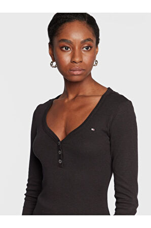 Henley Slim Fit Bluz