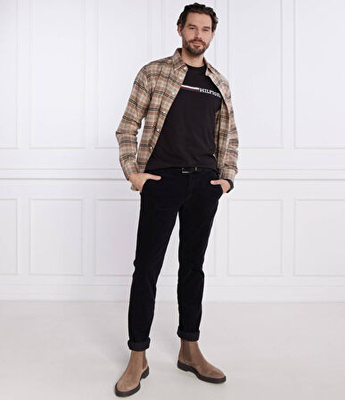 Erkek Regular Fıt Baskı Logolu T-Shirt