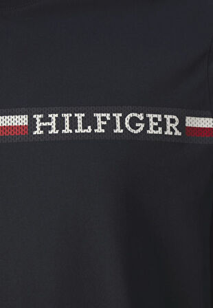 GÖĞÜS ÇİZGİLİ TİŞÖRT - Uzun kollu üst