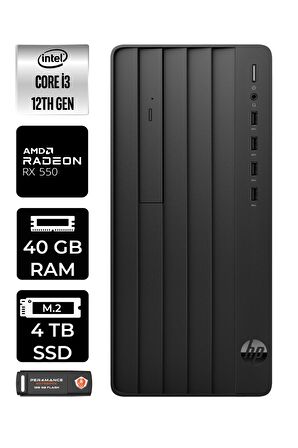 HP PRO TOWER 290 G9 i3 12100 40GB RAM 4TB RAM FDOS 6D3A1EA MASAÜSTÜ PC & PER4 BELLEK