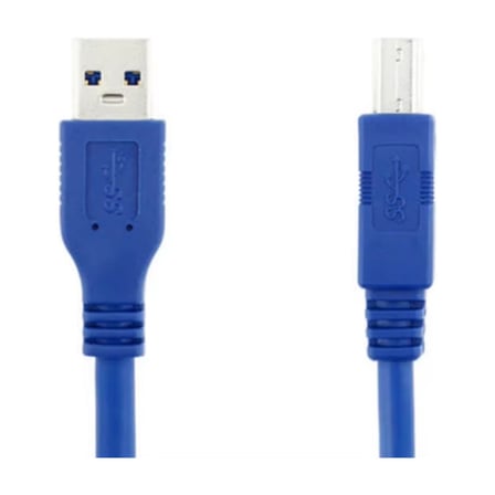 Lunatic 7347 USB 3.0 To Type B Erkek Yazıcı Kablosu 5gbps Printer Ara Data Kablo 3m