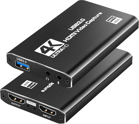 Lunatic 8013 4K Video Capture USB 3.0 Ultra HD HDMI'dan USB 3.0'a HDTV PS4, Switch, Xbox One & Xbox 360 