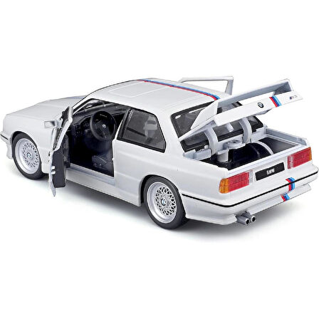 Diecast Bburago 1:24 BMW M3 1988 Model Araba