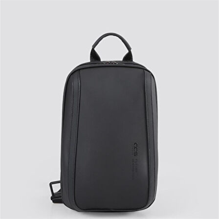 Ççs 51466 Tek Omuz Askılı Sırt ve Göğüs Çantası Siyah