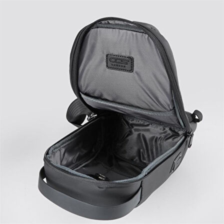 Ççs 51465 Tek Omuz Askılı Sırt ve Göğüs Çantası Siyah