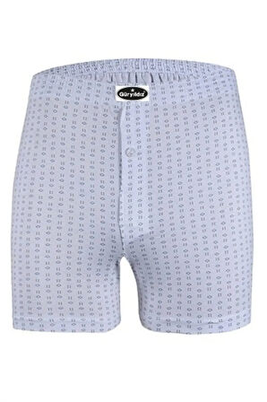 12'li Battal Beden Karışık Desenli Erkek Empirme Boxer 24508
