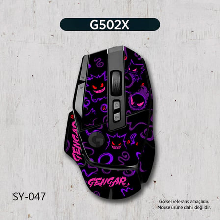 G502X Uyumlu Gaming Mouse Tape – Kaymaz Ter Emici Yapışkanlı Koruyucu Mouse Kaplama Sticker – SY047