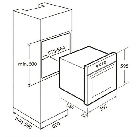 Teka Siyah Ankastre Set (ATV 90-GBC 75030 KBC-HAK 629 BK AUTOPERFECT)