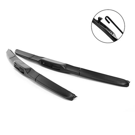 İnwells Hibrit Silecek Takımı Peugeot Partner M5 2002-2011 ile uyumlu