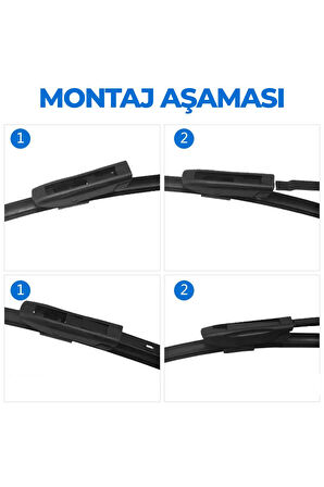İnwells Muz Silecek Takımı Citroen C3 Picasso 2011-2015 ile uyumlu